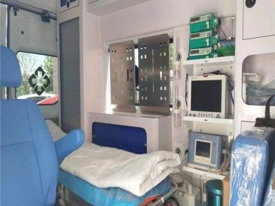 深圳出租救护车护送病人到佛山高明图2