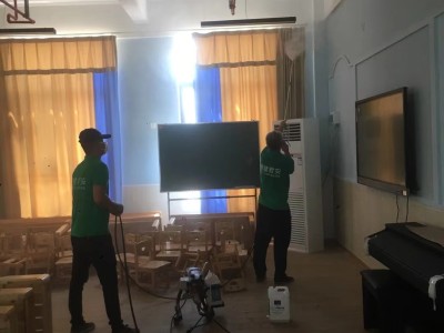 沈丘第二幼儿园除甲醛图1