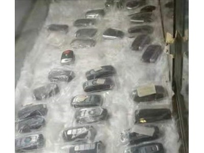 修水配汽车遥控钥匙指纹锁安装图2