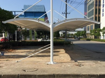 宁波附近做推拉棚雨棚制作安装的图5