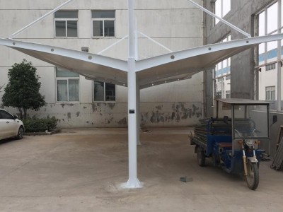 宁波北仑充电桩停车棚上门定做图3