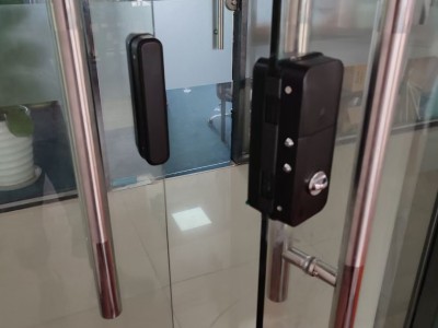 长垣指纹锁安装更换开保险柜锁图2