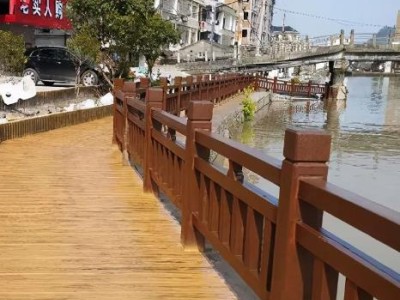 三明新型水泥围栏扮靓美丽乡村 可定制安装图1