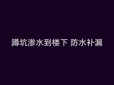 昌乐卧室漏水如何快速有效地补漏：避免楼下邻居投诉图1