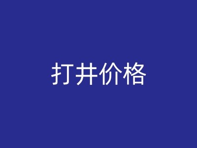 重庆深水井的优缺点分析图1
