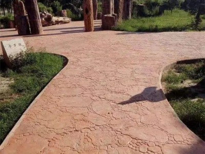 惠安台商区哪里可以做彩色地坪样式多的工厂图3