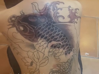 晋江满背纹身神鹰刺青安海店图1