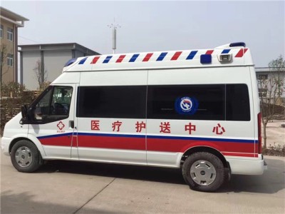 拉萨救护车出租护送到林芝朗县图1